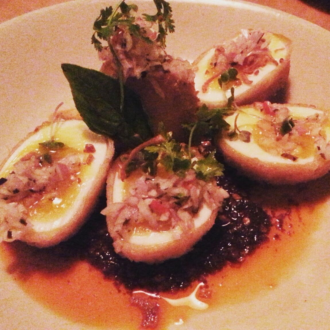 This yummy dish is 'Son in law eggs' , @ The Fatty Bao restaurant, don't know why this name 😜It was delicious. It is a panasian cuisine restaurant at Bangalore.