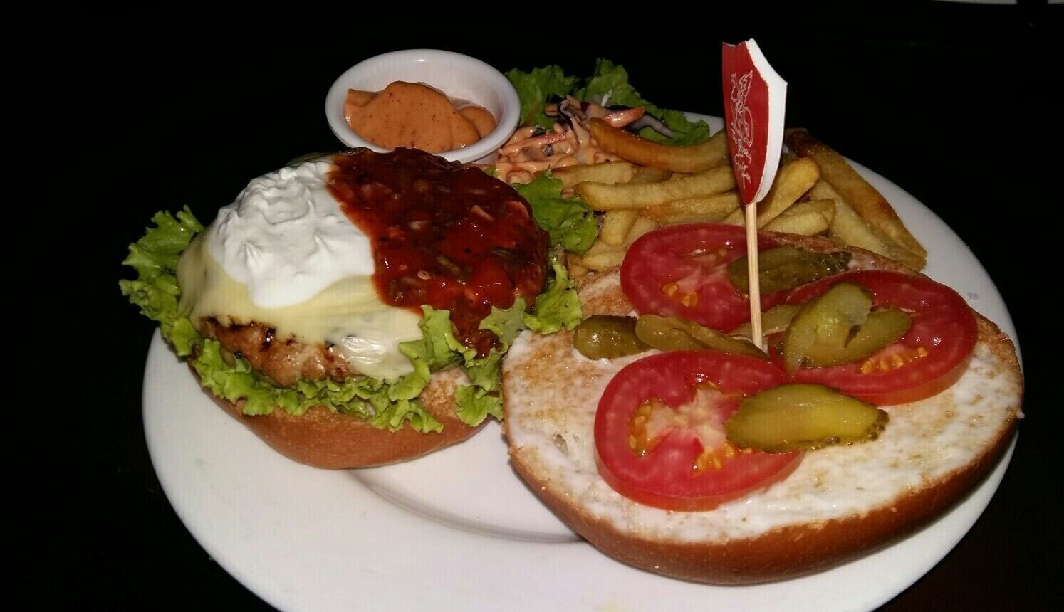 Texmex chicken burger
#Delicious 