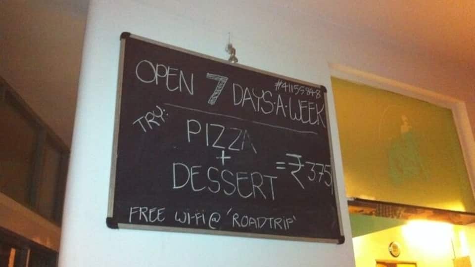 Free wi-fi at Roadtrip :)