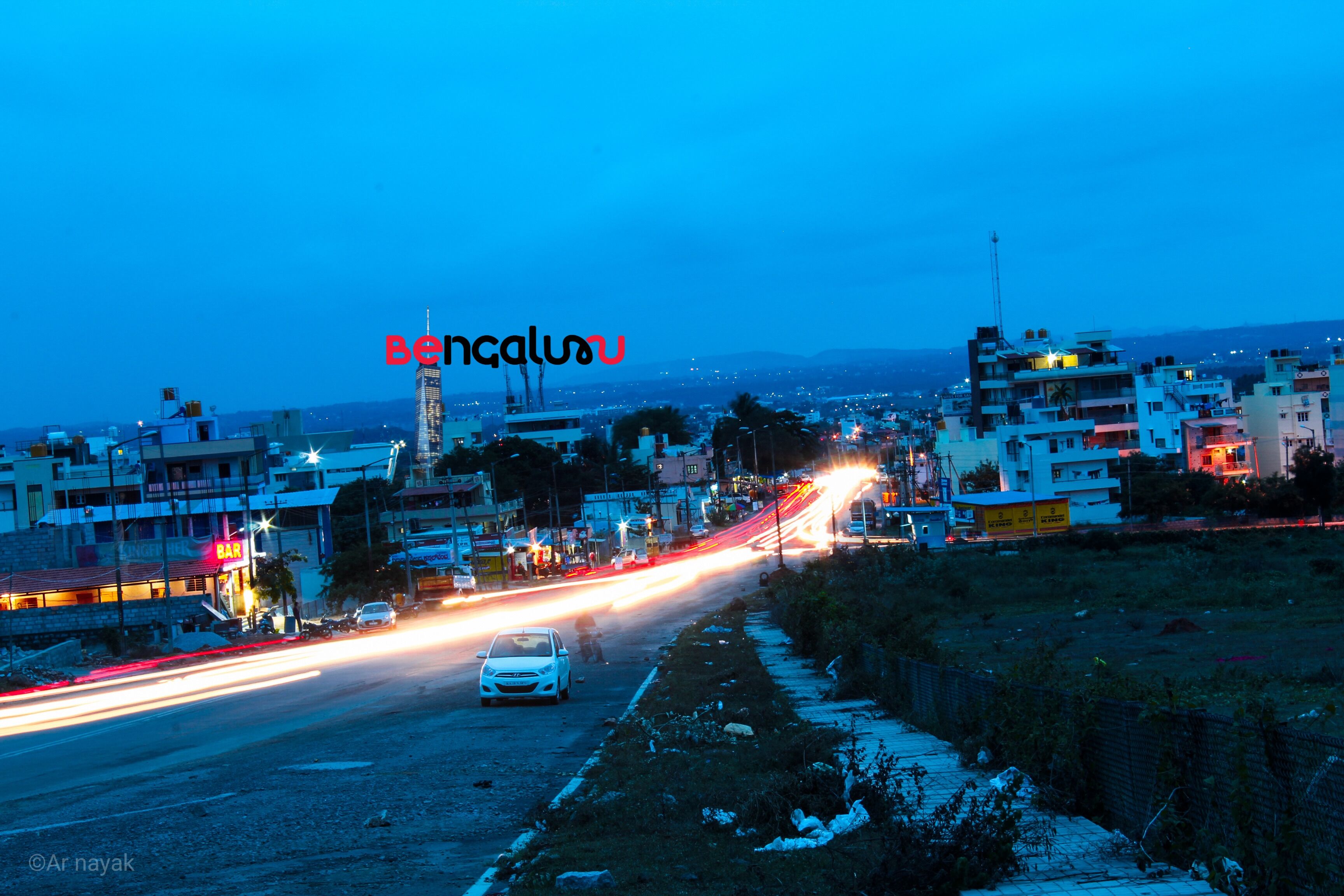 Longexposer click at Turahalli forest Bangalore near kanakpura main road