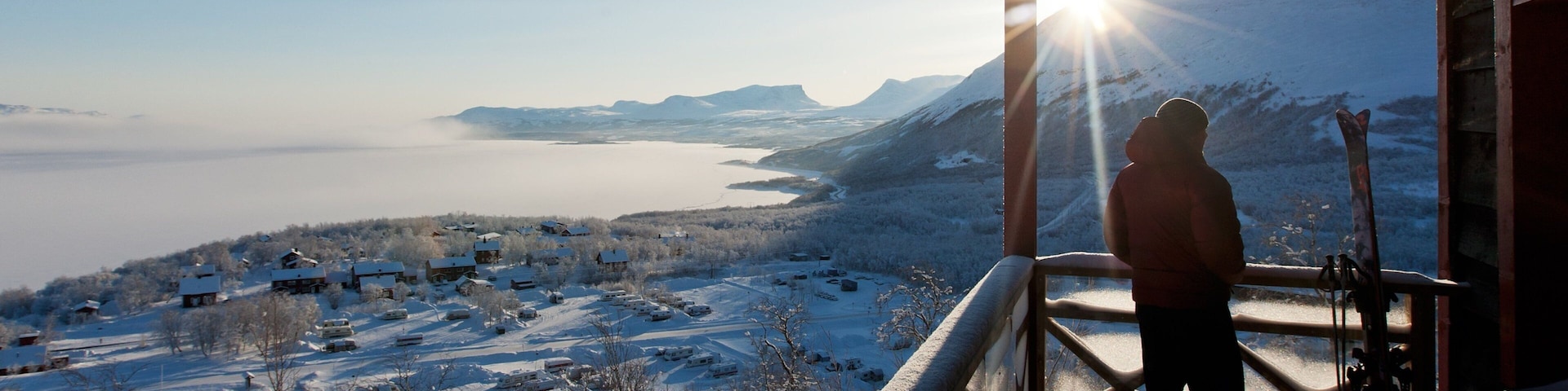 Bjorkliden Fjallby Ski Resort featuring snow and views