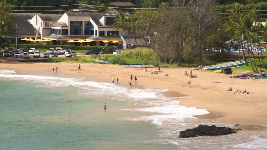 Kalapaki Beach featuring a beach
