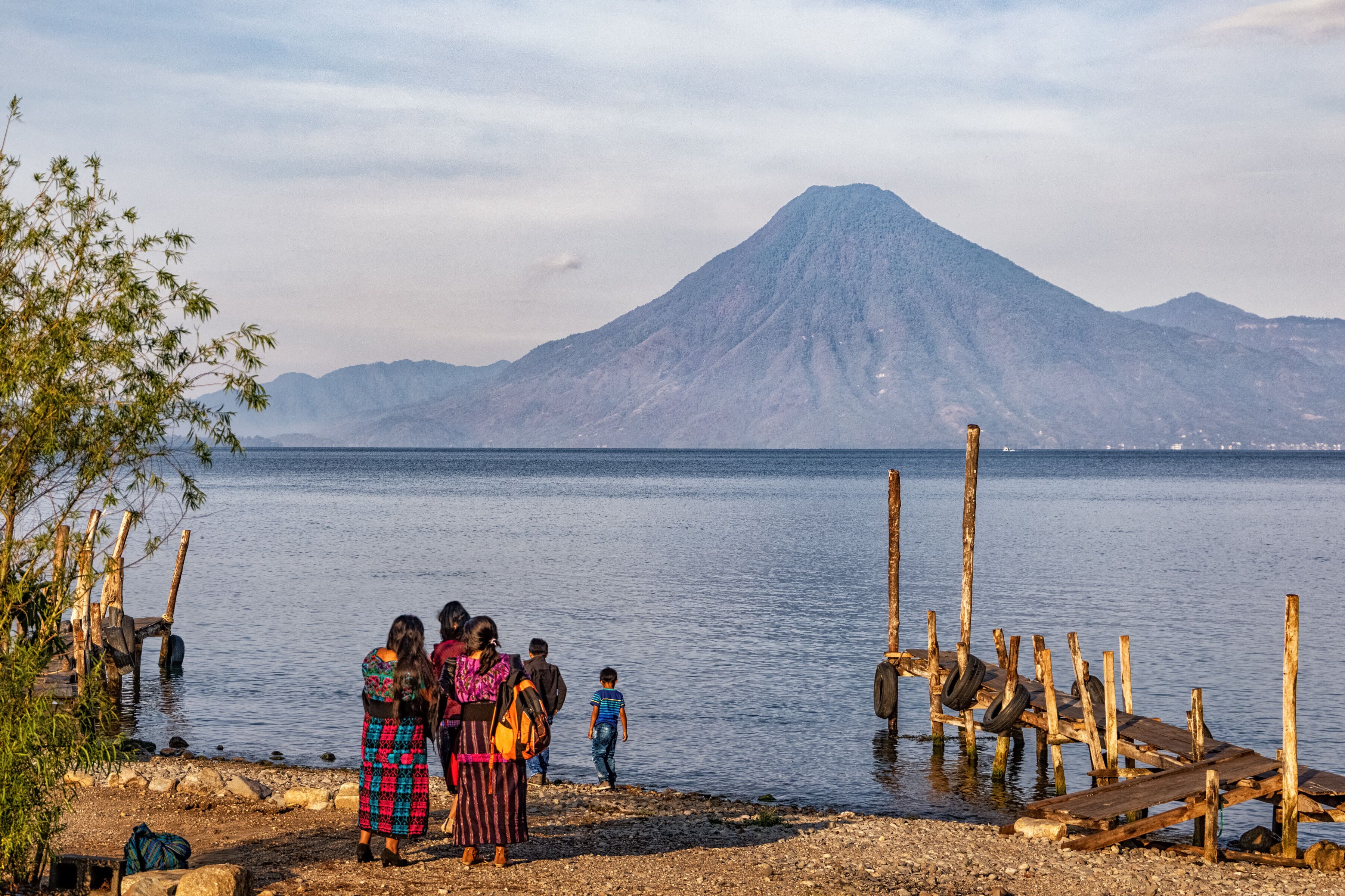 Lago de Atitlán, Panajachel, Guatemala