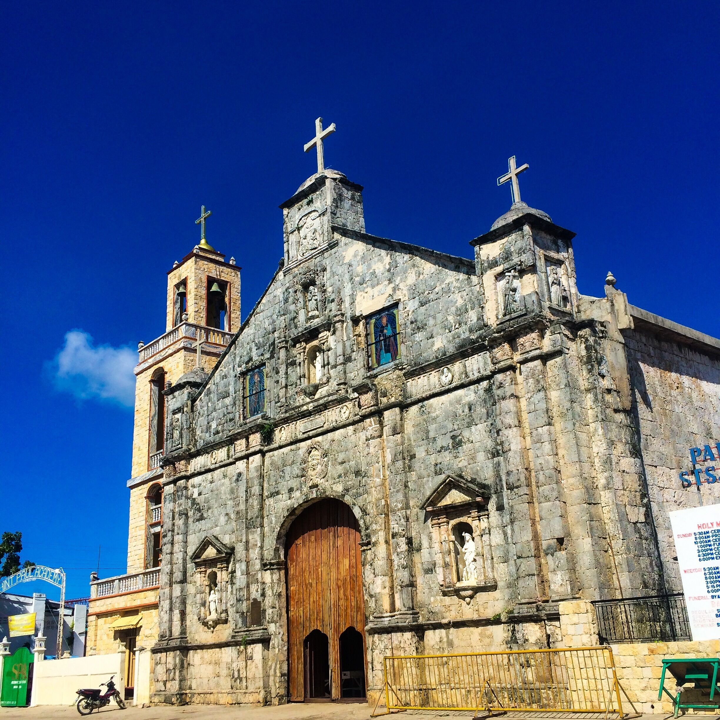 oldest church on bantayan island. 
#church #architecture #oldbuilding #history #cebu #bantayanisland #visayas #philippines