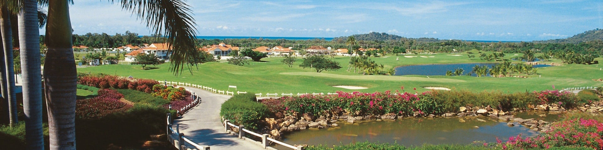 Playa Clifton, Clifton Beach, Queensland, Australia mostrando un parque y escenas tropicales
