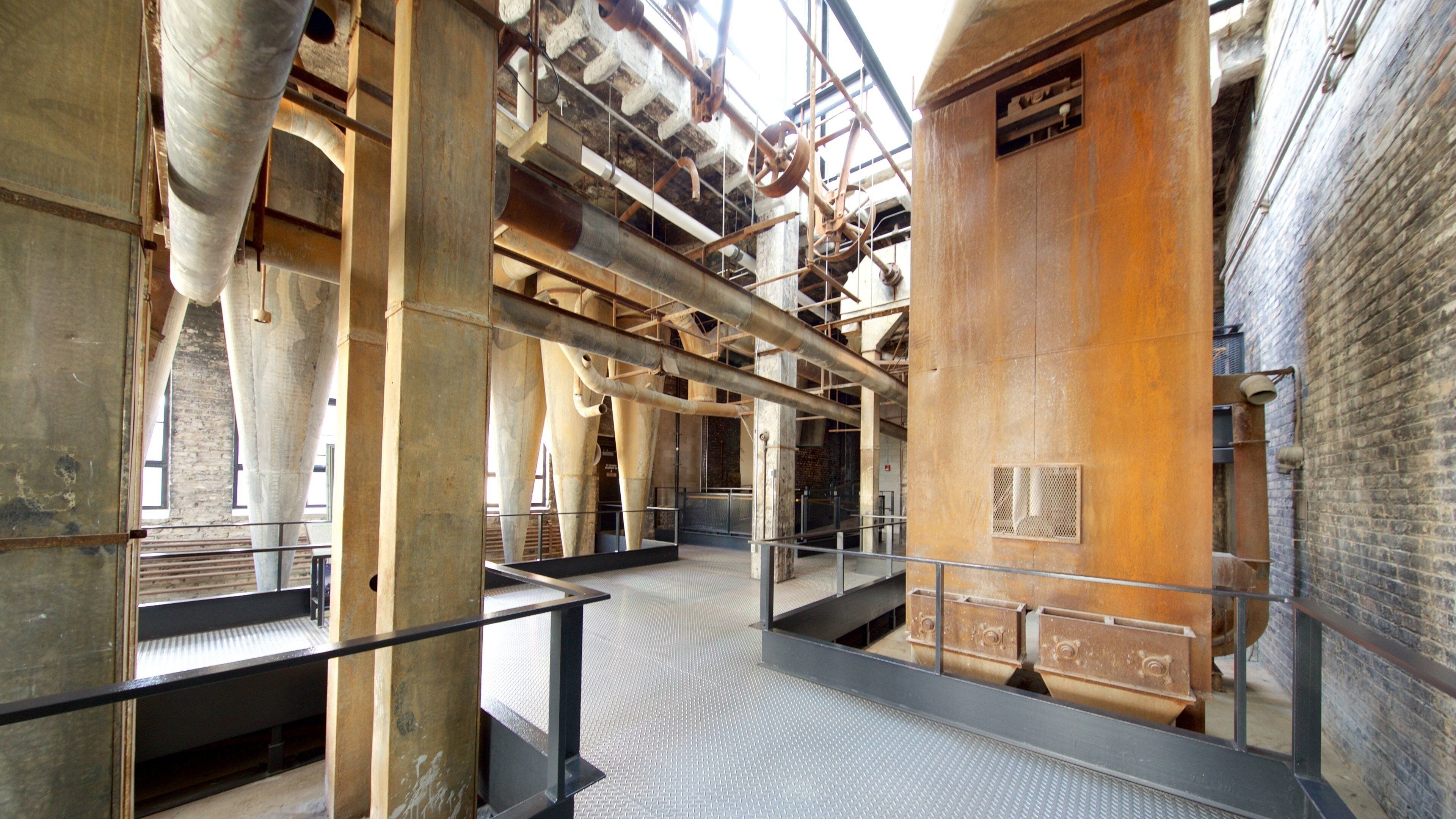 Mill City Museum showing interior views