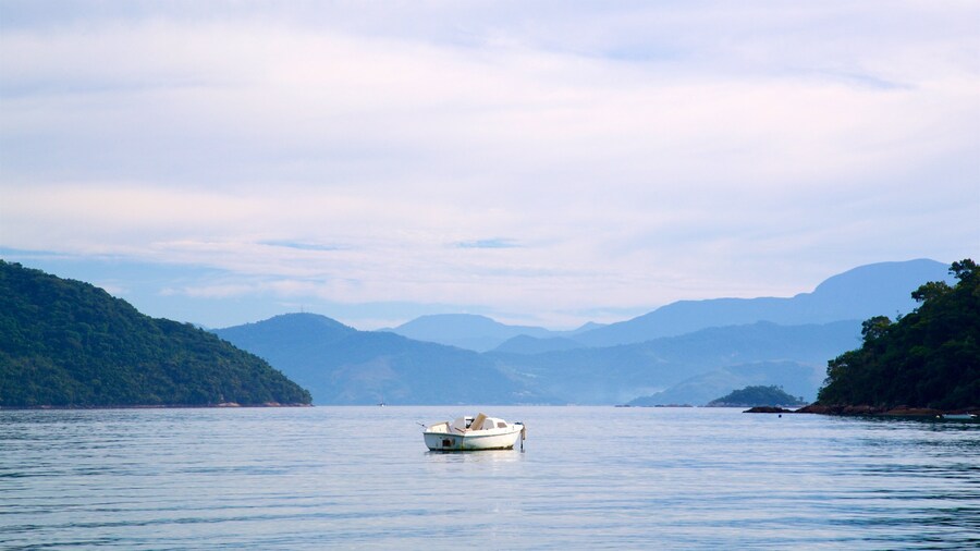 Japariz Beach showing general coastal views