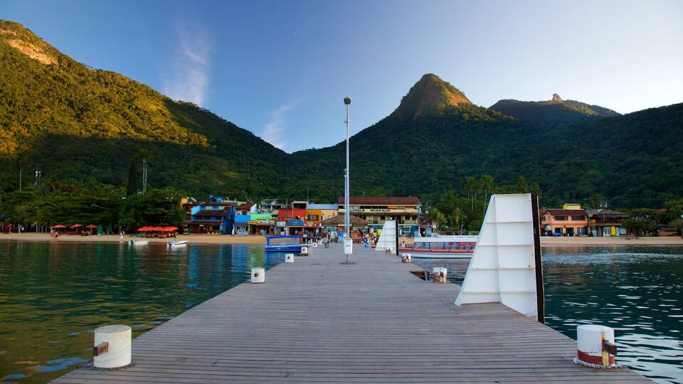 Abraao Beach featuring general coastal views and a coastal town