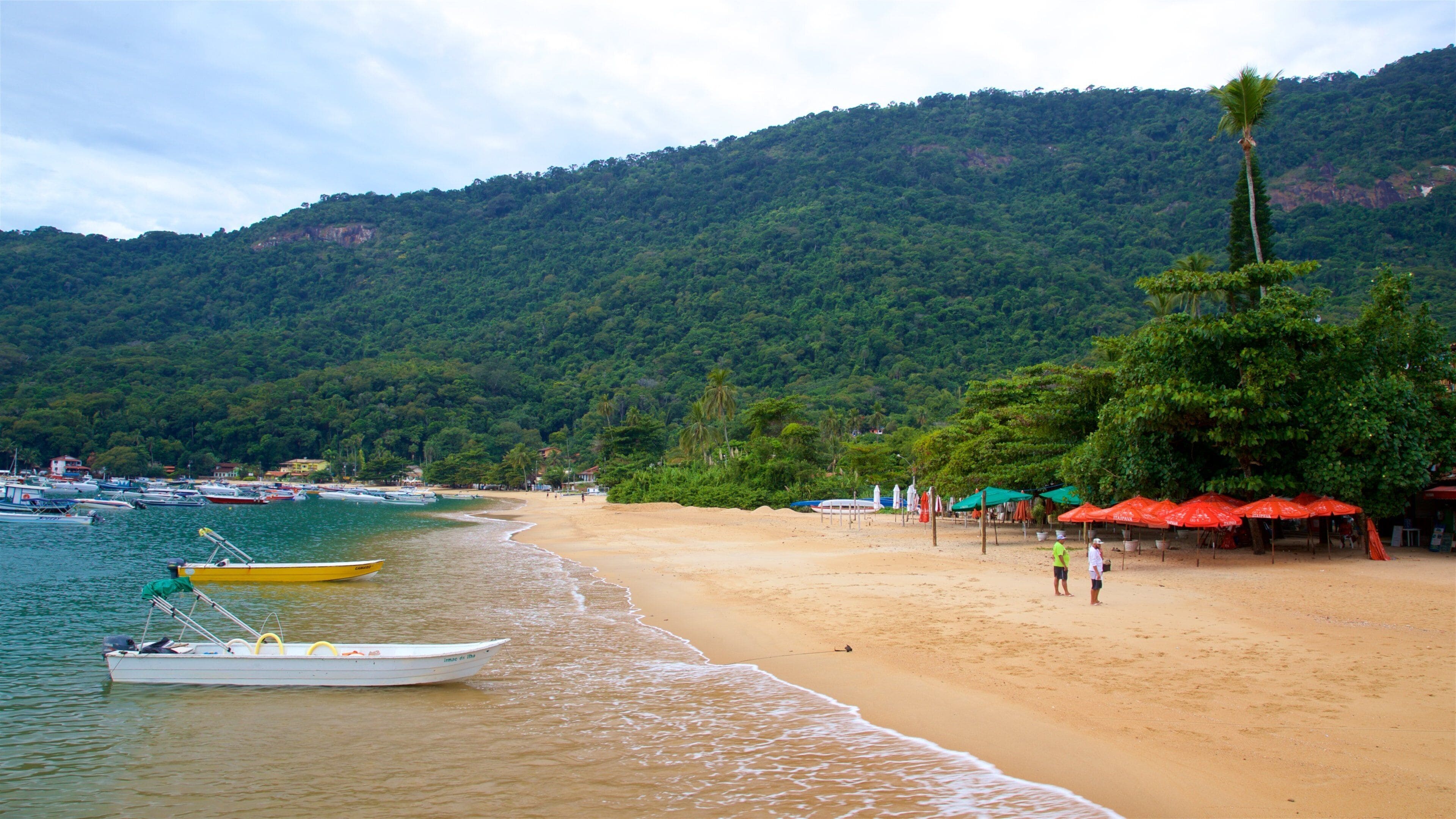 Abraao Beach featuring general coastal views and a sandy beach