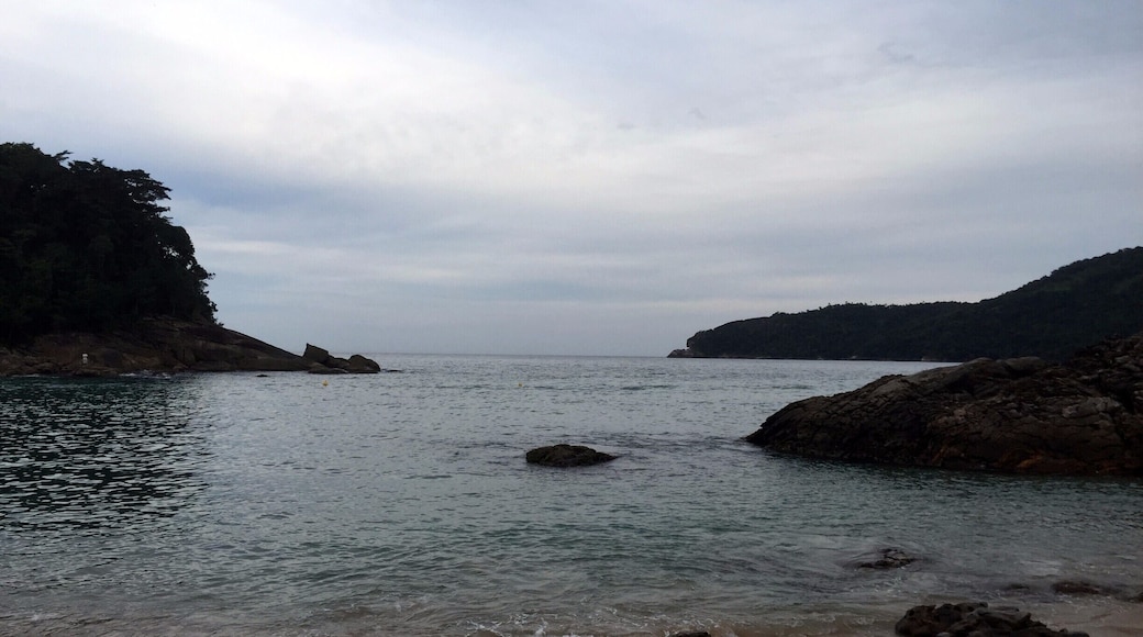 Peaceful evening by the beach at Praia do Cachadaco, Trindade. The beauty of Rio without the crowds.