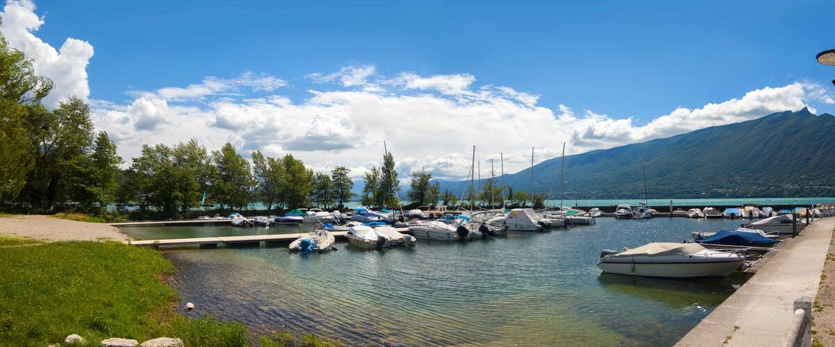 Lake Bourge, Little port Aix- les Bains