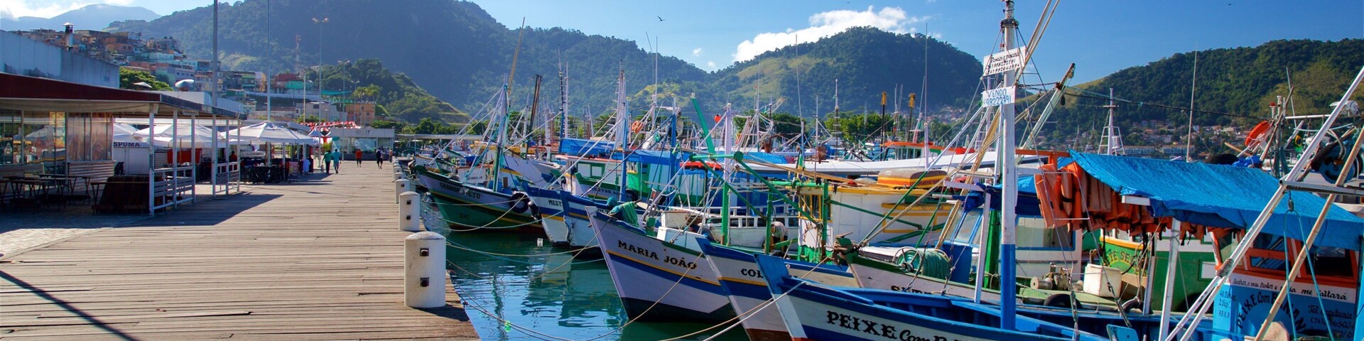 Angra dos Reis Port showing a bay or harbor