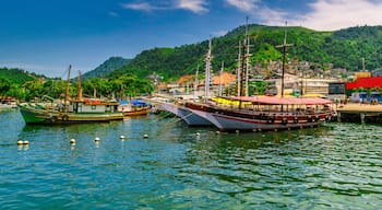 Port in Angra dos Reis, Rio de Janeiro. Brazil