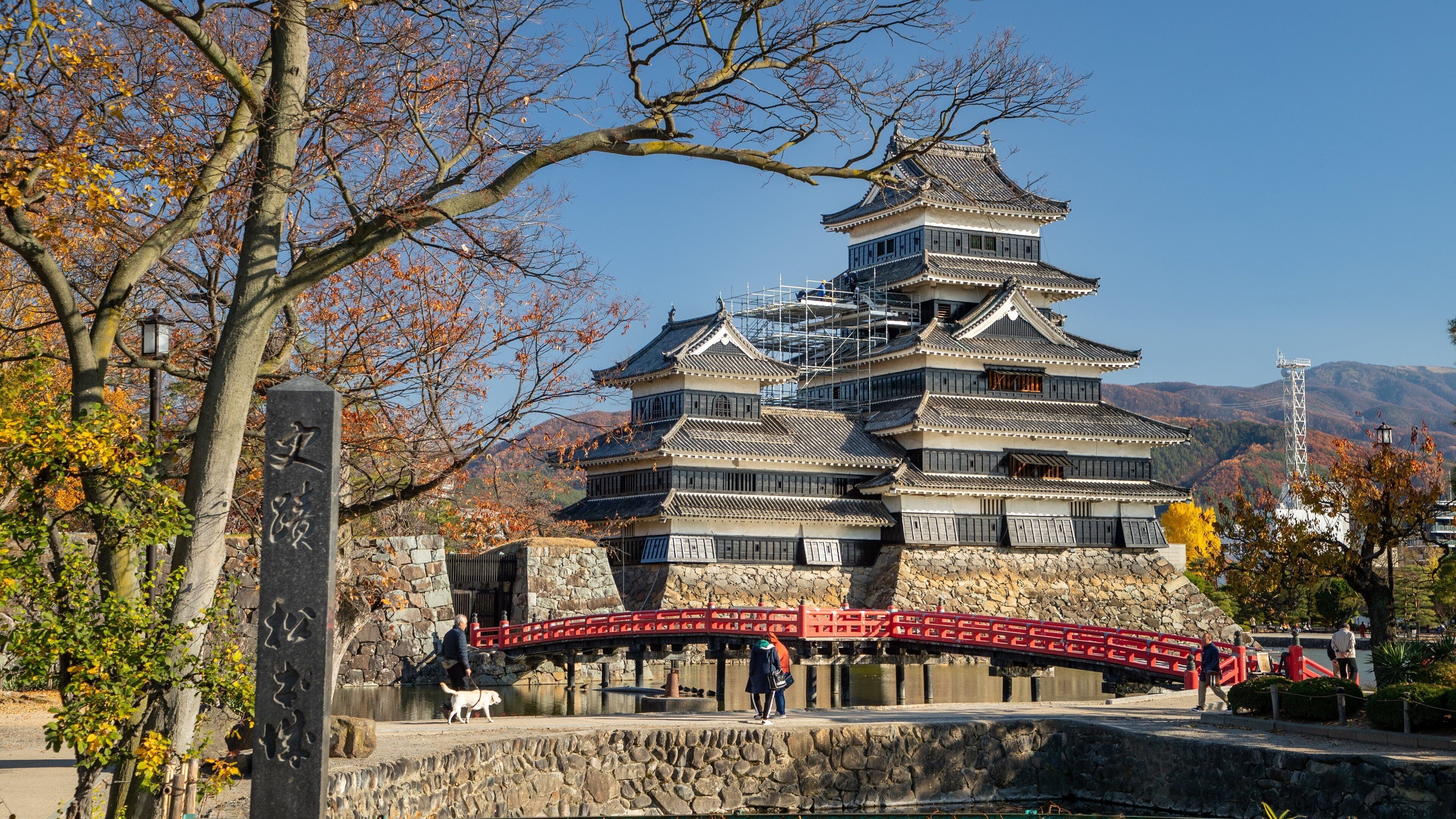 Matsumoto Castle featuring heritage architecture