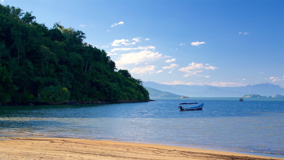 Pontal Beach which includes a sandy beach and general coastal views