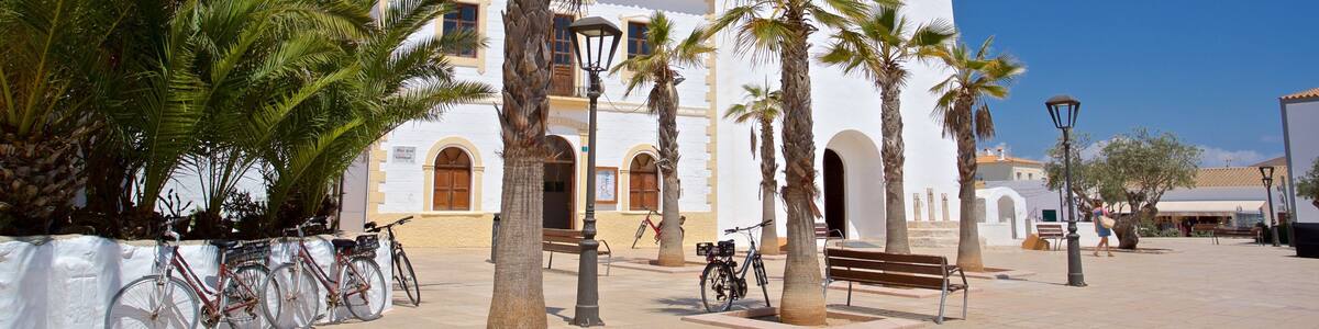 Sant Francesc Xavier which includes a church or cathedral