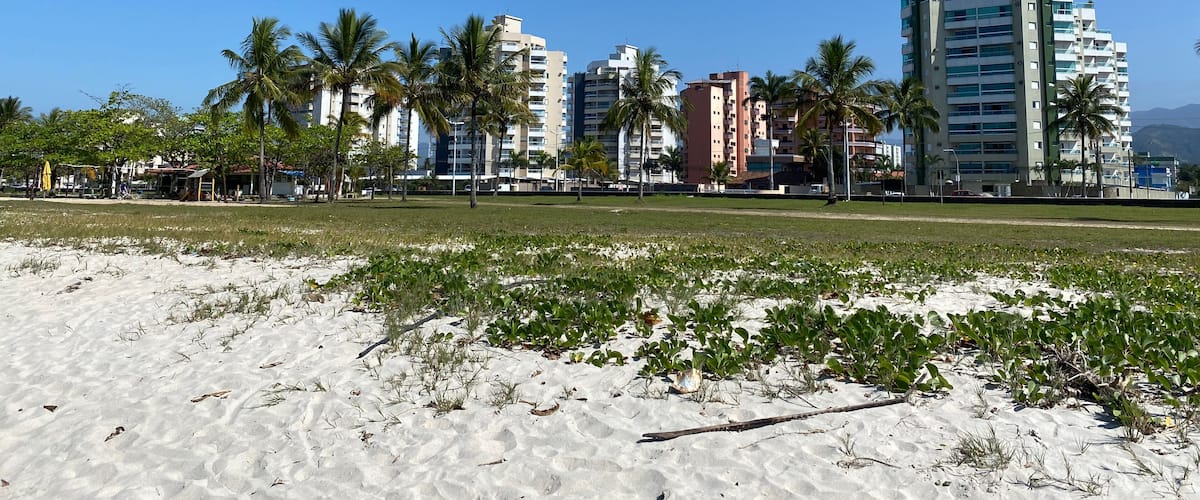 The beautiful brazilian beach of Indaia in Caraguatatuba, state of São Paulo, Brazil.