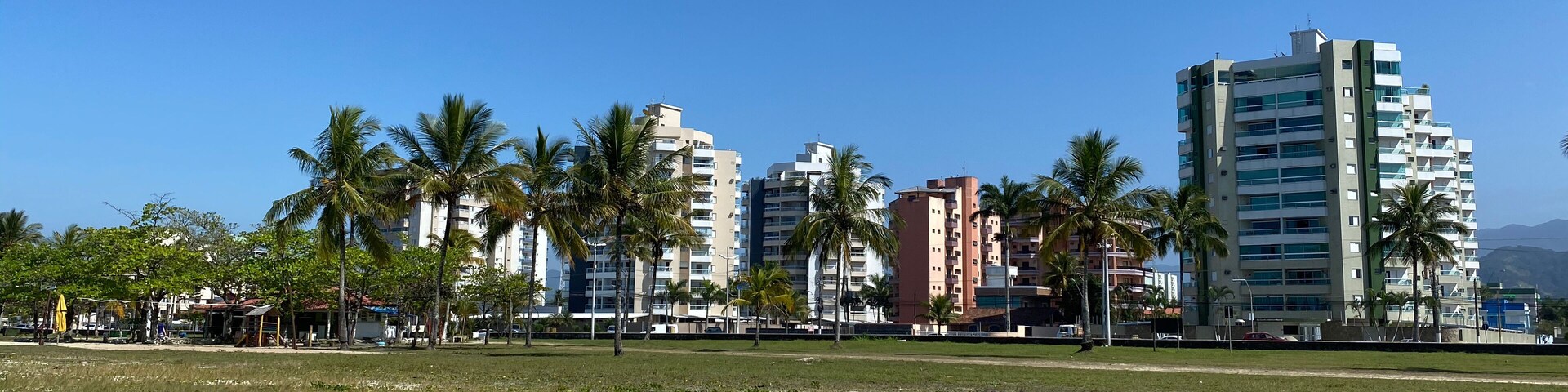 The beautiful brazilian beach of Indaia in Caraguatatuba, state of São Paulo, Brazil.