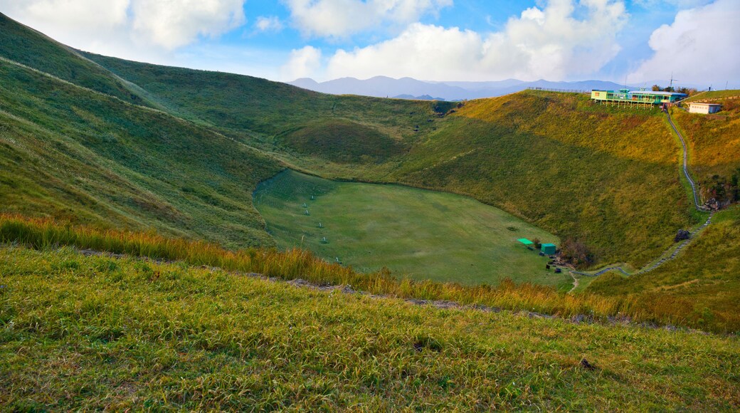 Crater of Mt. Omuro at Ito town, Shizuoka prefecture, Chubu, Japan.