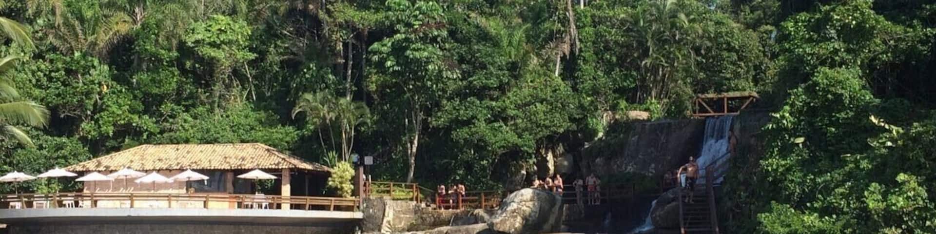 #LifeAtExpedia
#PraiadeIporanga is located at #Guaruja in the state of Sao Paulo.
You can see and enter in a waterfall in front of the beach!