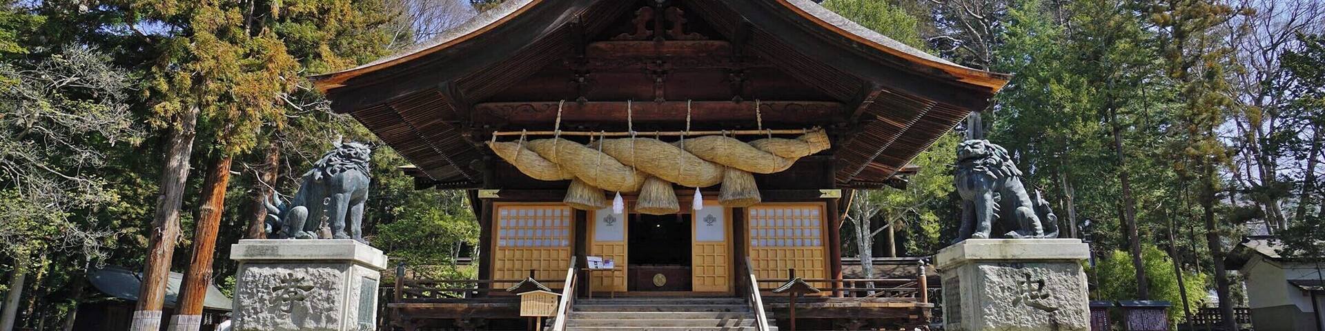 Suwa taisha Shimosha Akimiya , 諏訪大社 下社 秋宮