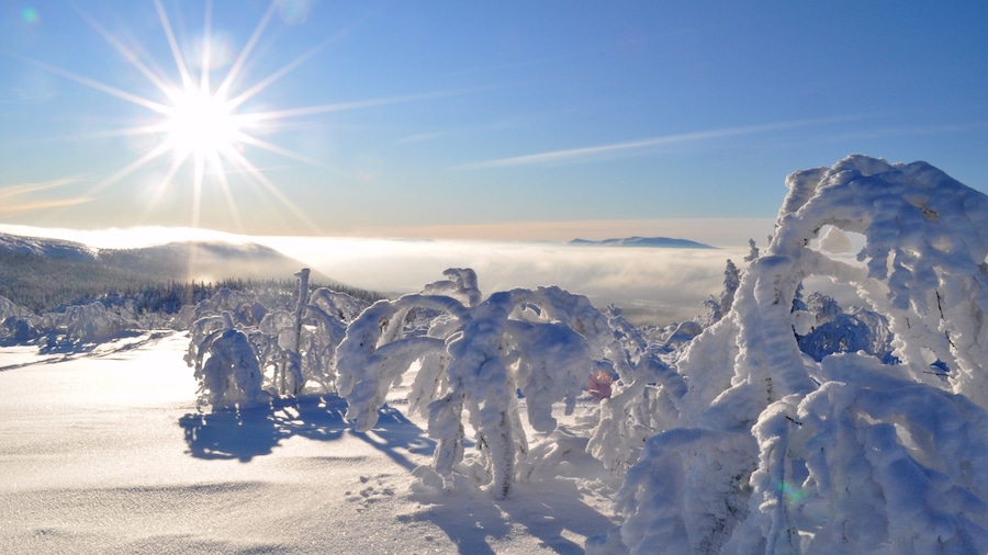 Vemdalen showing snow