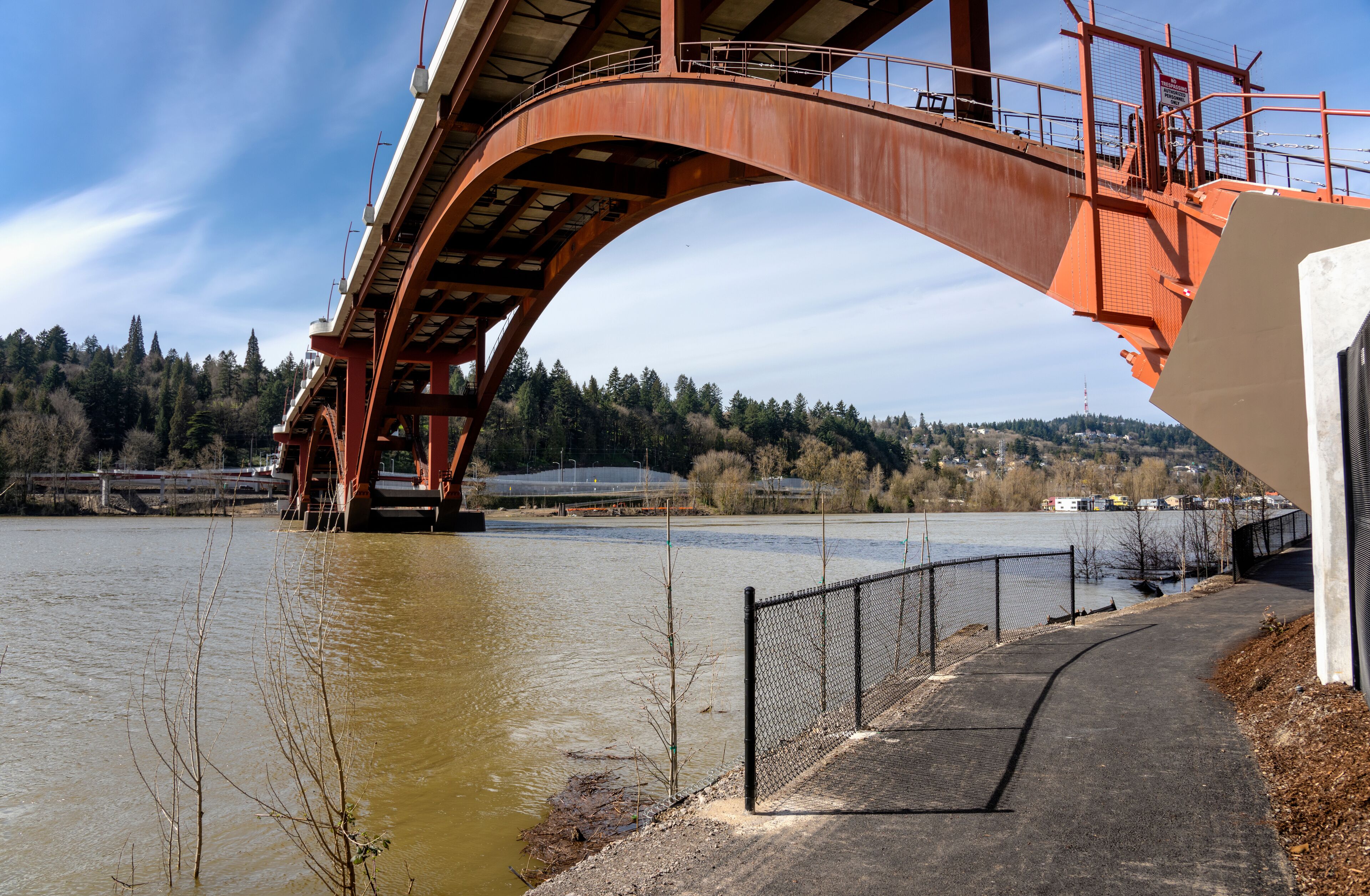 Sellwood bridge in Portland Oregon.