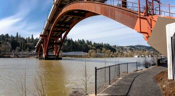 Sellwood bridge in Portland Oregon.