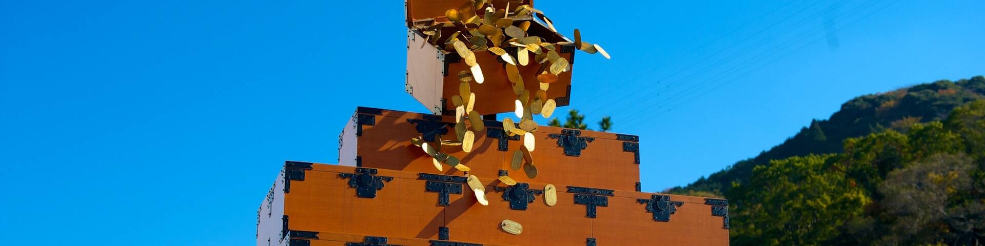 Izu Peninsula which includes outdoor art and art