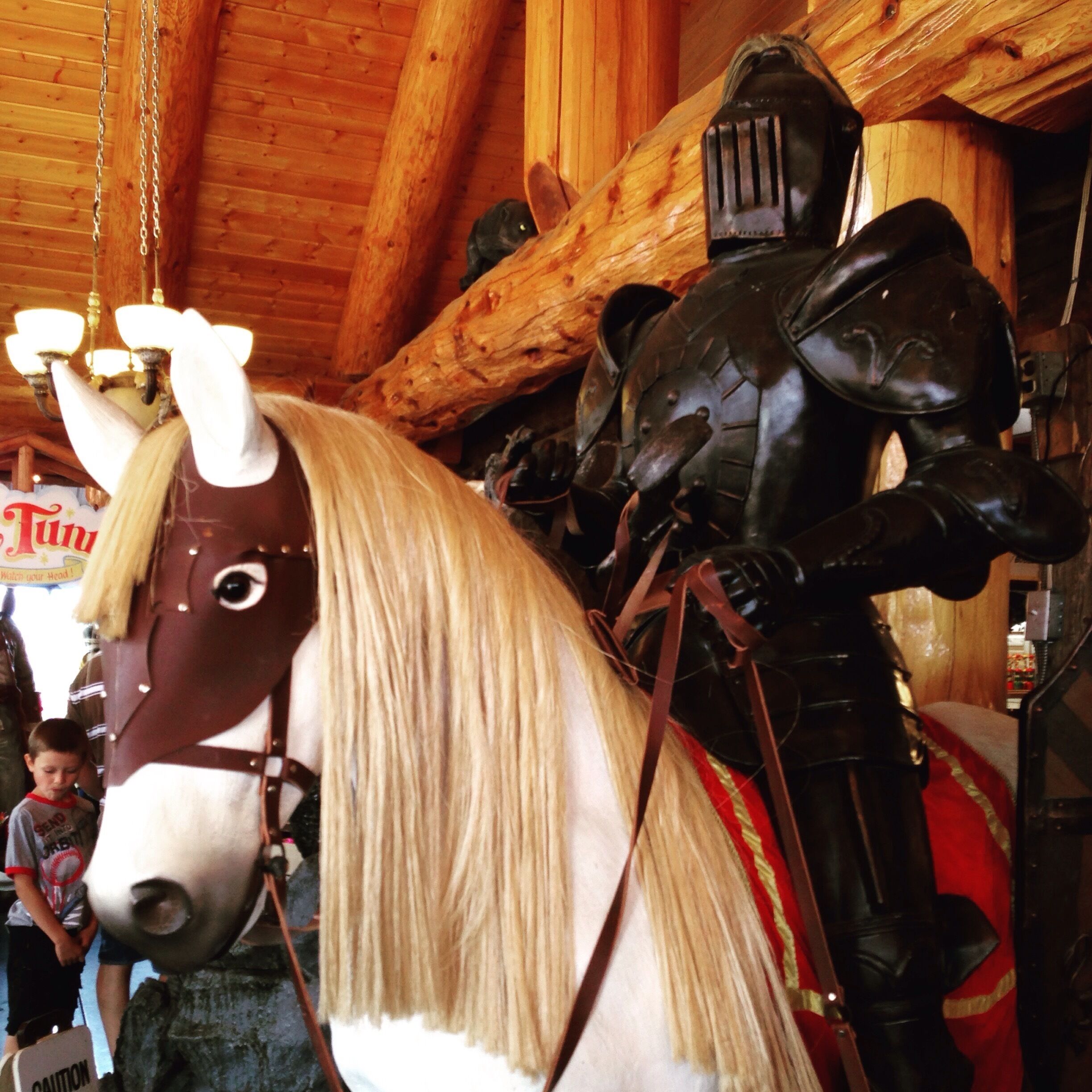 This was the most odd but awesome farmers market that I have ever come across. Picture The Olde West meets Jurassic park, King Kong, Kingdom Hearts, Roman Empire, Christmas... And oh so much more. Some of the statues were displayed quite comically, I mean when do you think you'd ever see a t-Rex pulling an old west wagon. Currently they have a wide assortment of candy, homemade Mennonite pies and pastries, fruit and veggies and the list goes on. There's a sky high goat walk which is currently being expanded upon to become one day the worlds largest. It is a must see if you are ever in the area.  
