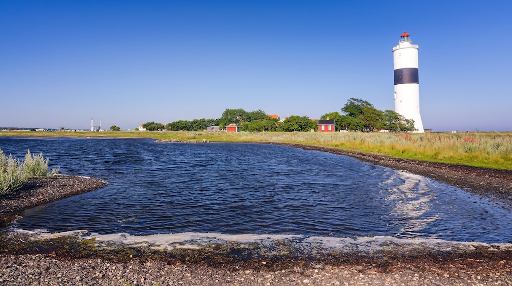 Oland's southern lighthouse - sea bay view
