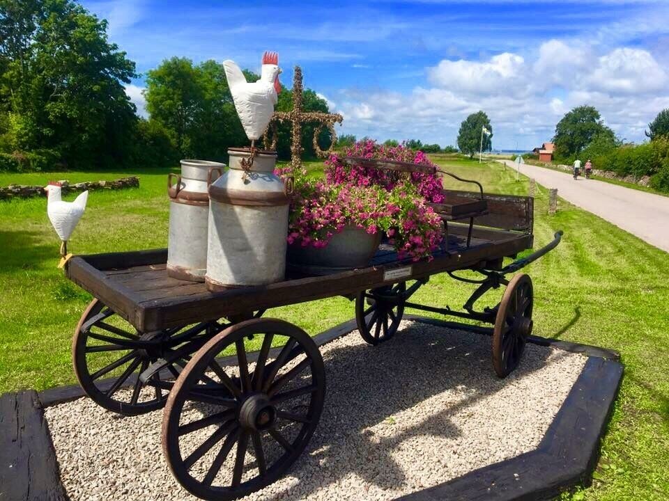Oland Islands, the smallest province in Sweden. 