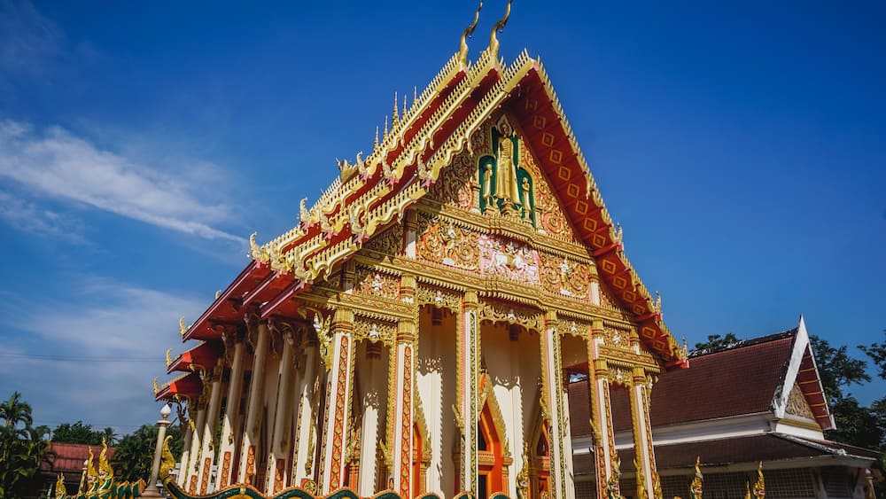 Beautiful Buddhist temple in Thailand