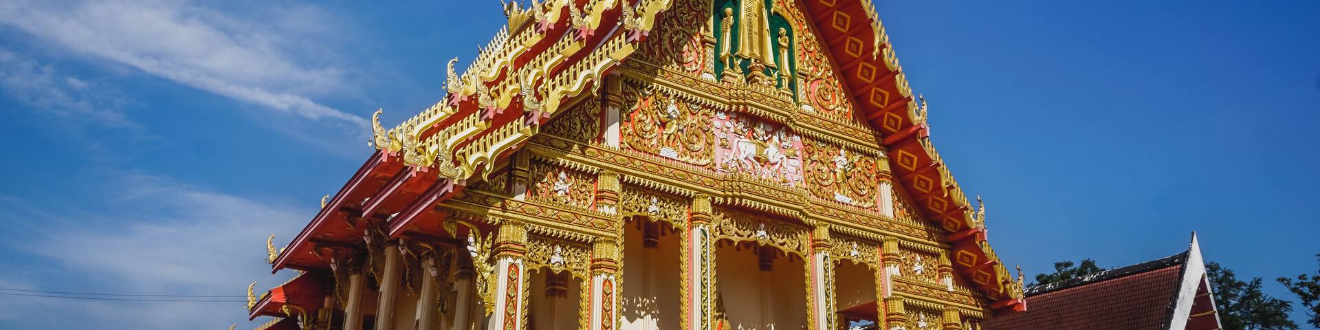 Beautiful Buddhist temple in Thailand