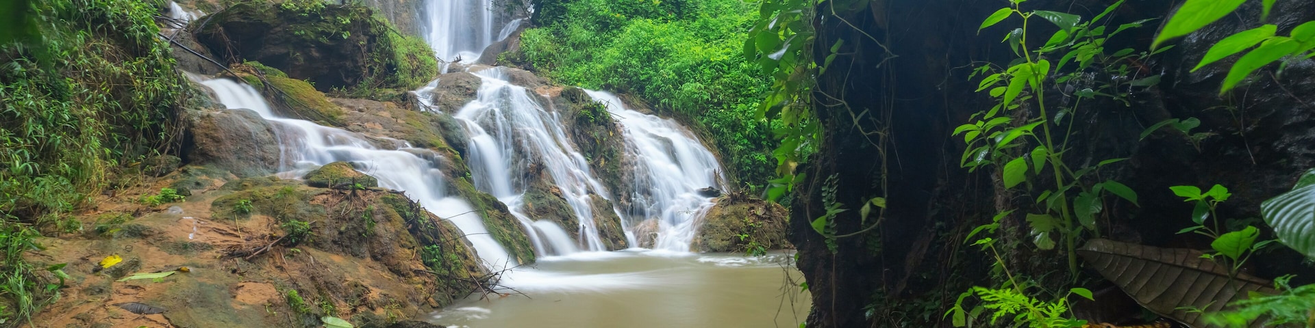 Tad Sadao waterfall, kanchanaburi Thailand