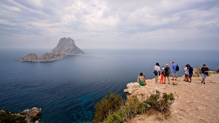 Es Vedra which includes island views, general coastal views and landscape views