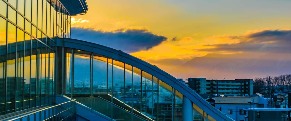 Matsumoto Train Station, Nagano, Japan