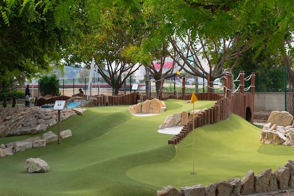 Fuengirola Adventure Golf showing golf