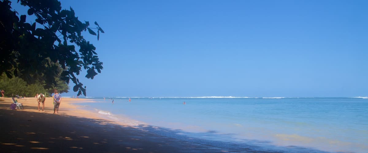 Playa Anini ofreciendo una playa