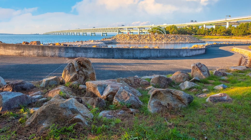 Rinku Park on the other side of Kansai international airport, Osaka, Japan