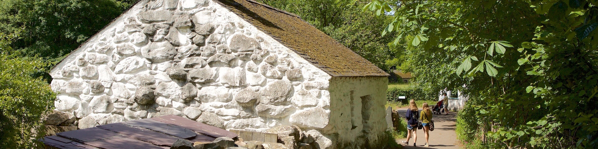 St Fagans which includes heritage architecture, heritage elements and street scenes
