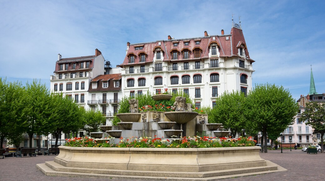 Stadtzentrum von Aix-les-Bains
