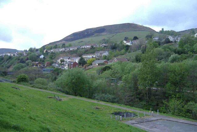 Trealaw, viewed from Dinas
