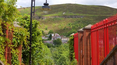 Rhondda Valley caratteristiche di rovine e paesaggi rilassanti