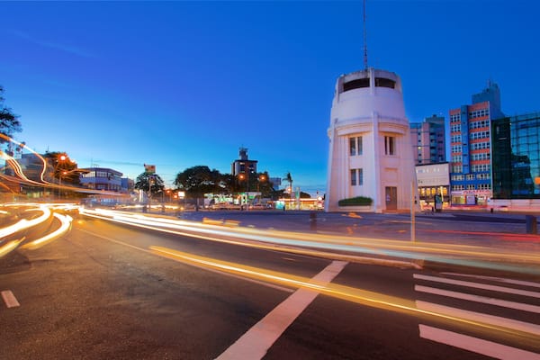 Castle Tower featuring night scenes