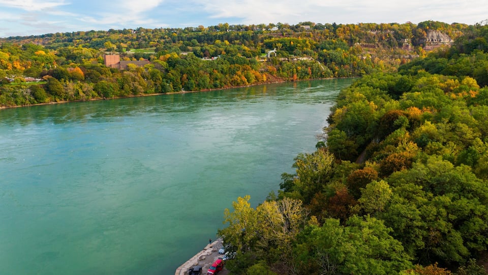 Queenston which includes a river or creek and tranquil scenes