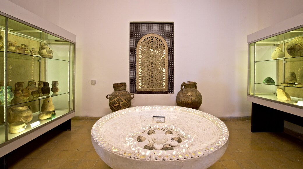 Amman Citadel featuring interior views