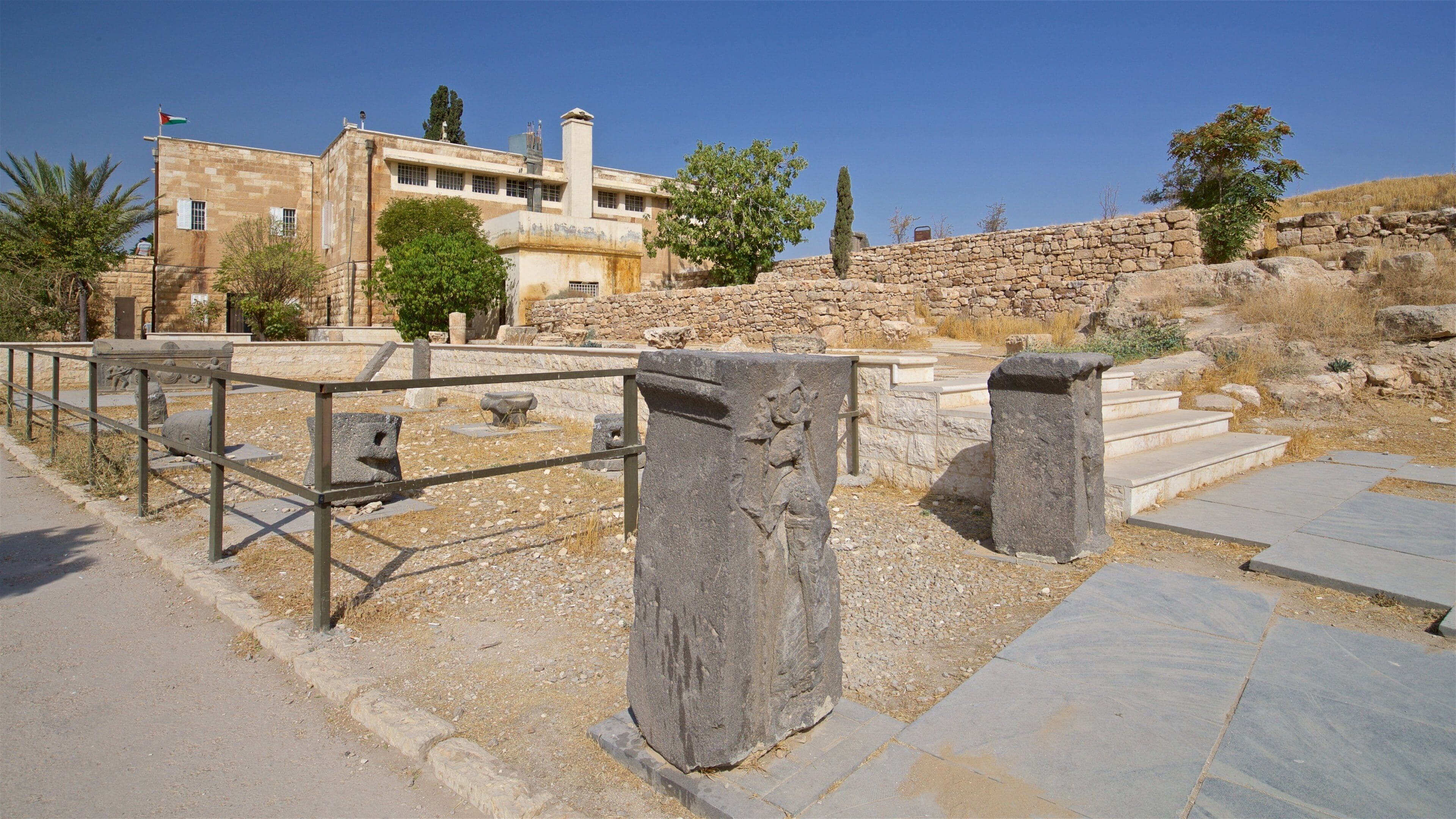 Jabal al-Qal\'a, Amman, Jordan som inkluderer kulturarv