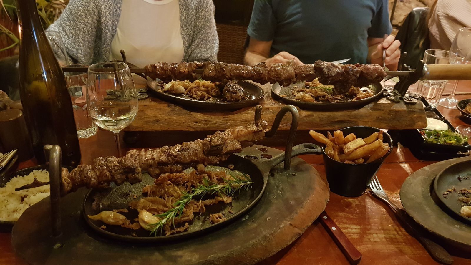 Great meat, great wine :)