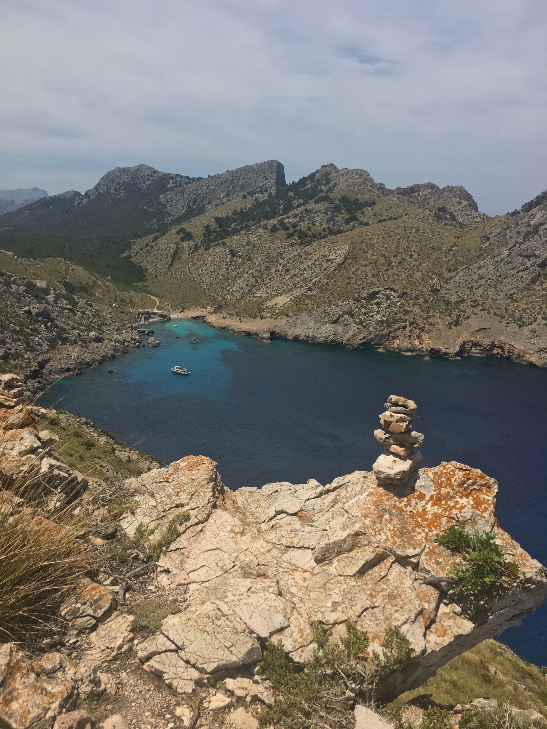Beautiful coved beach on the Formentor Peninsula....clear turquoise waters!